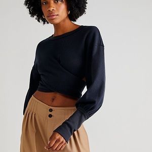 For Your Love Wrap Top